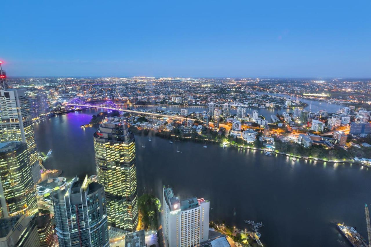 Апартаменты Hamptons Retreat On Level 77 Skytower Брисбен Экстерьер фото
